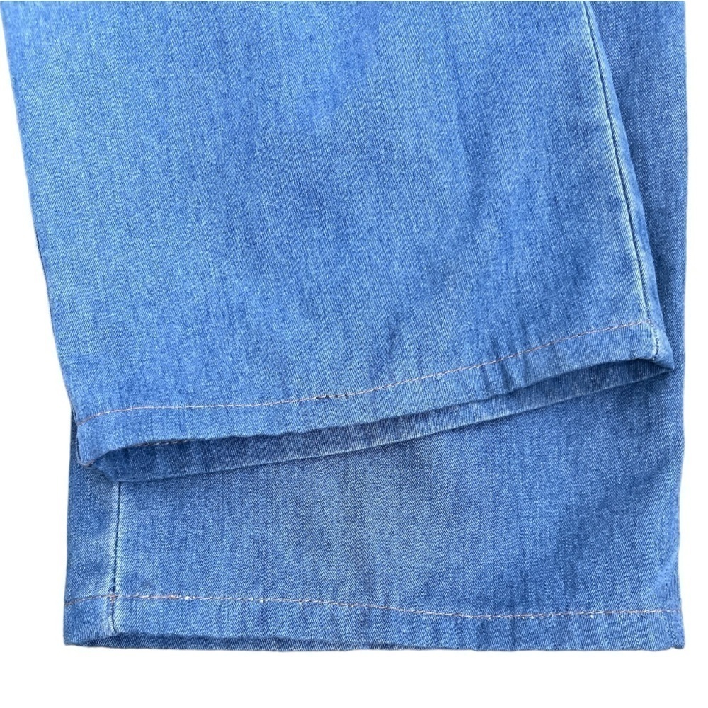 Mavi Jeans Soft Chambray High Waist Straight Leg Pants Womens Size 30 Blue - Picture 5 of 7